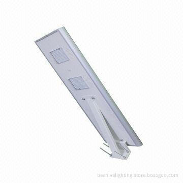 Easy to install all-in-one street light, 20W power, integrated with solar energy